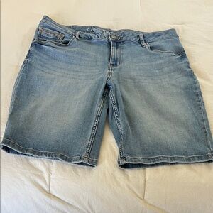 Calvin Klein Light Blue Denim Shorts